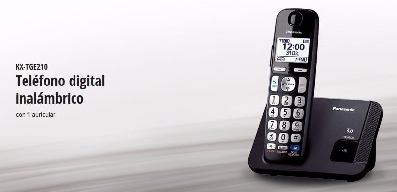 تلفن بی سیم پاناسونیک مدل KX-TGE210