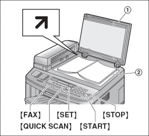 فکس لیزری پاناسونیک مدل KX-FLB802