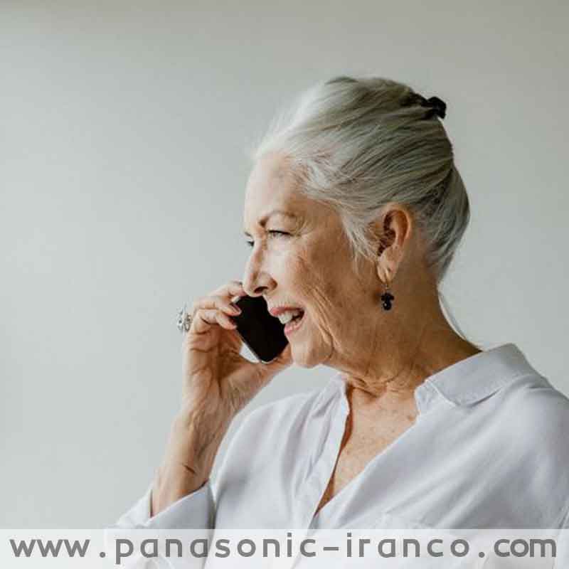 تلفن بیسیم پاناسونیک مناسب برای سالمندان