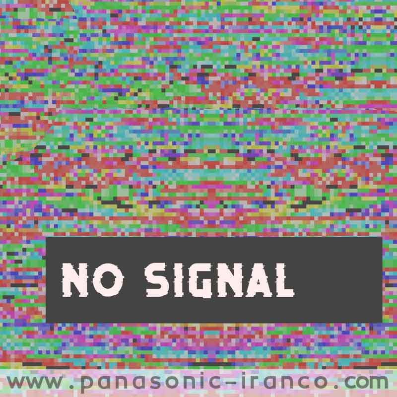 نمایش ارور no signal تلویزیون